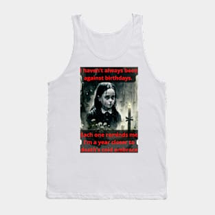 Wednesday Addams Birthday Tank Top